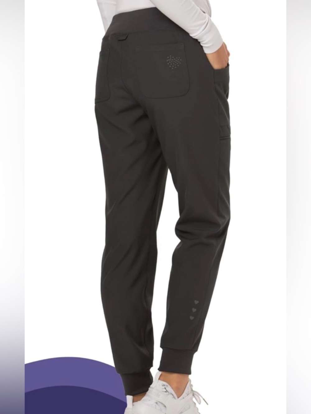 Heartsoul Women’s Jogger Scrubs, medium petite